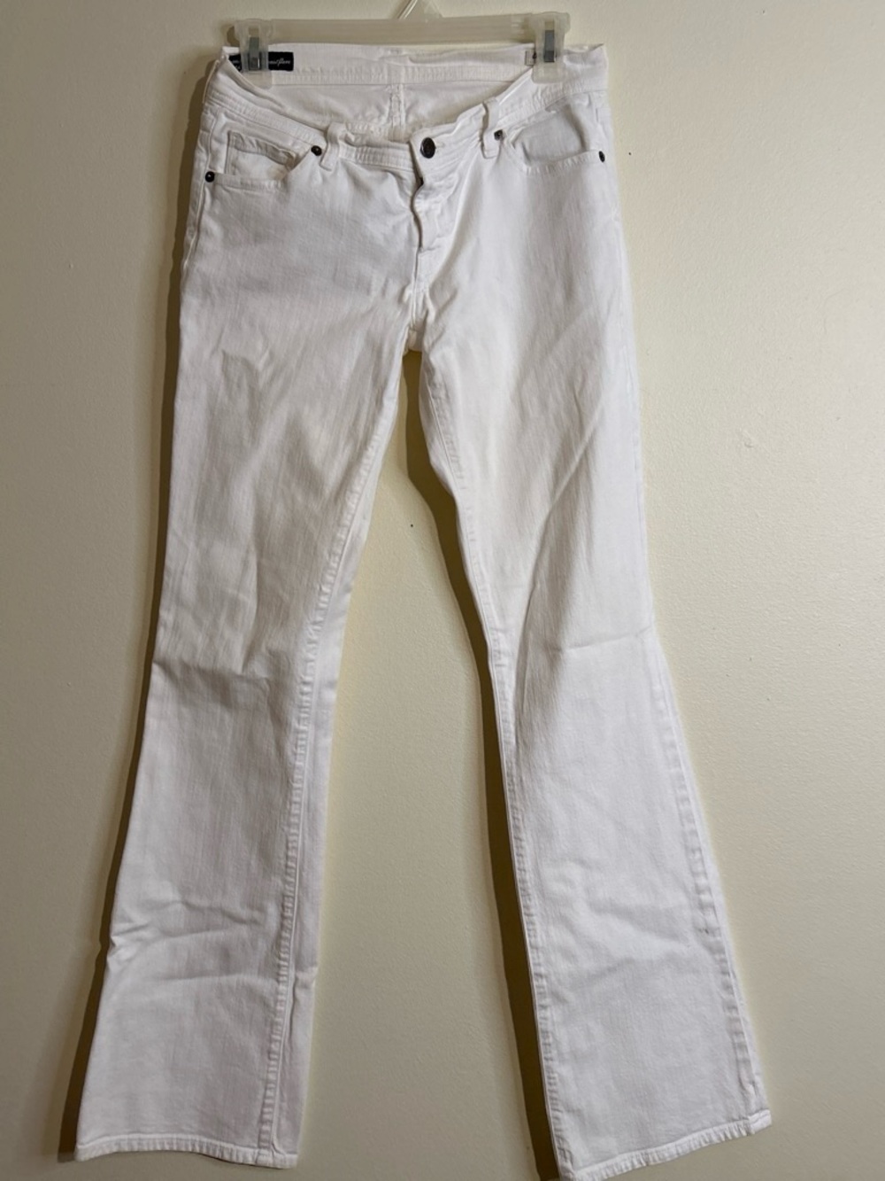 Women's white Bootcut Jeans